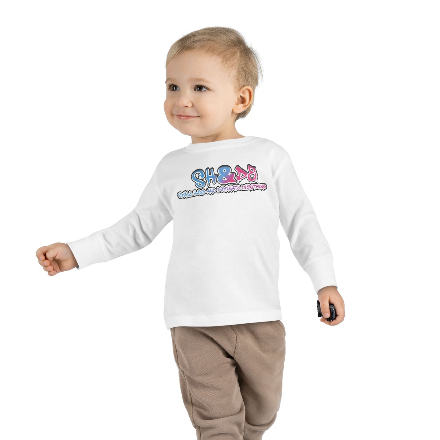 Little Smile Toddler Long Sleeve Tee