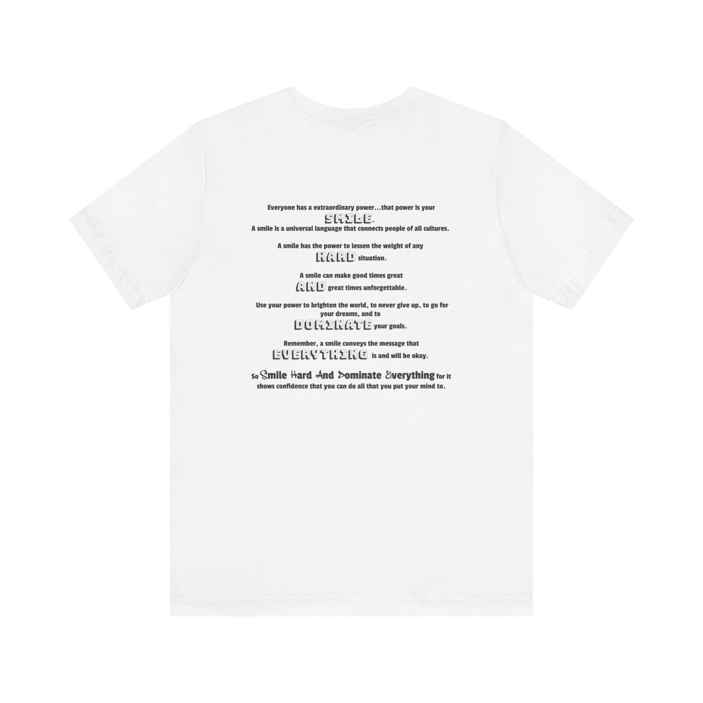 The Mission Statement Short Sleeve Tee