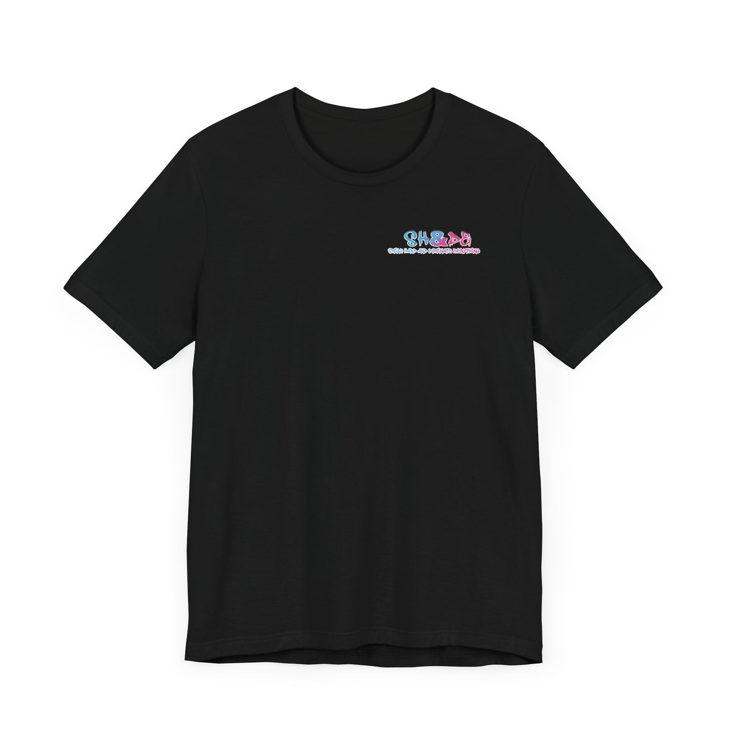 Retro Smiley Face Graphic Tee - Unisex Jersey Short Sleeve T-Shirt