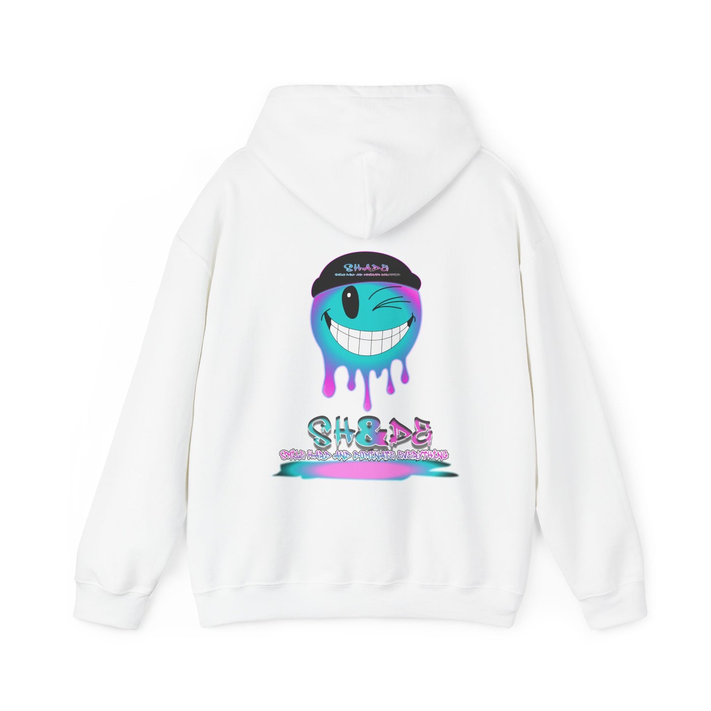 Unisex Smile Hard Hooded Sweatshirt