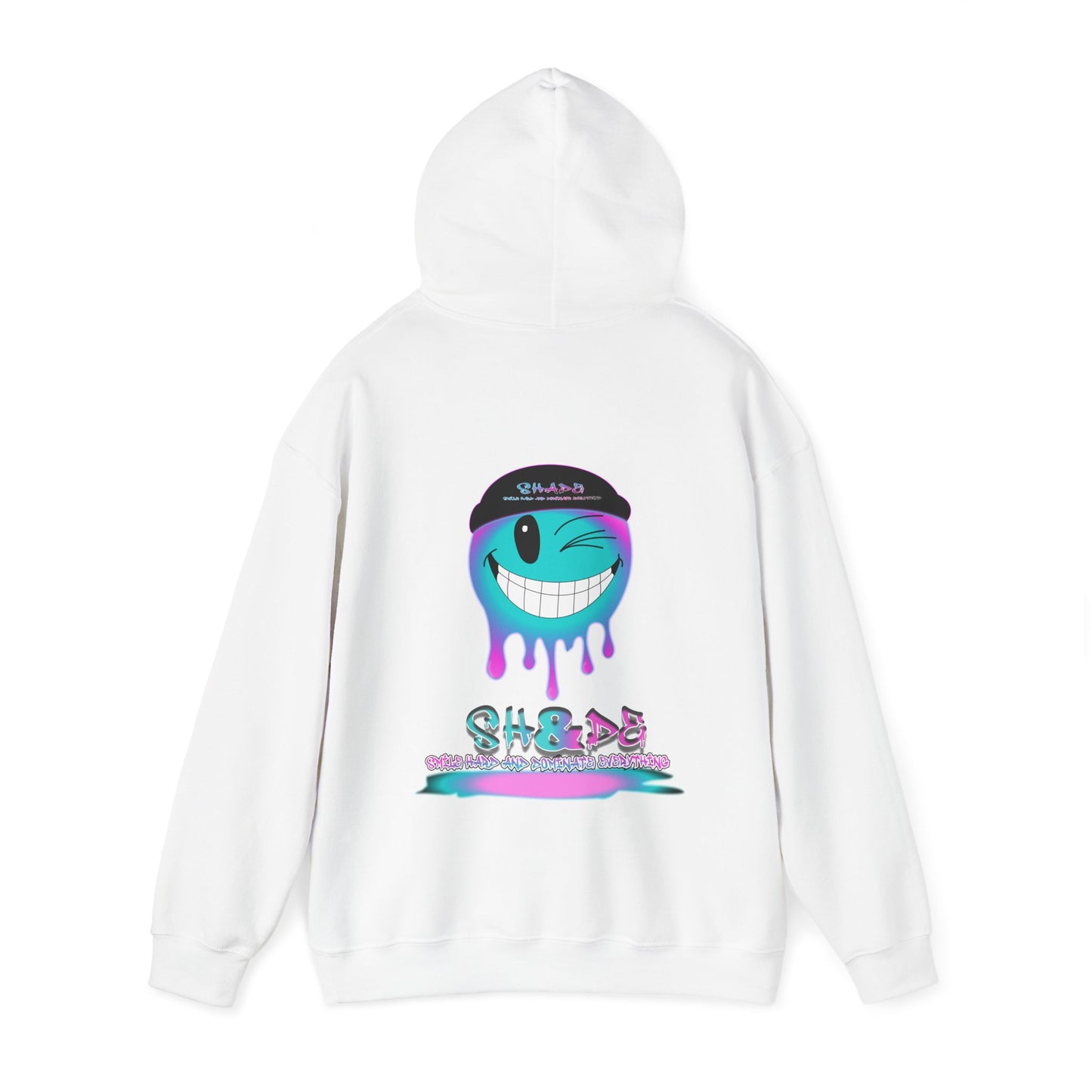 Unisex Smile Hard Hooded Sweatshirt